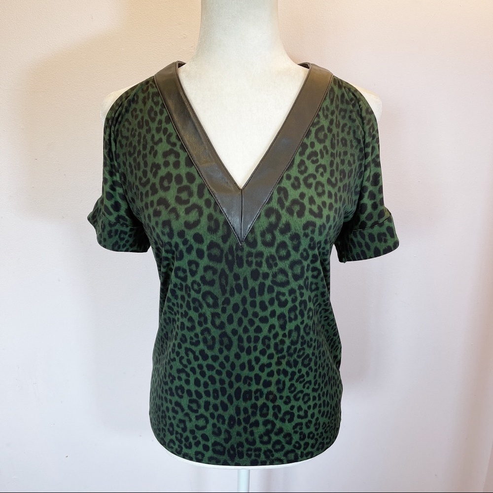 Michael Michael Kors Cold Shoulder Top XS